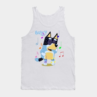 Bluey dancing bluey mum Tank Top